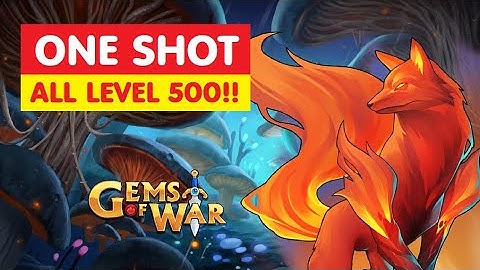 Gems of War Amanithrax Faction Assault! ONE SHOT ALL BEST TEAM!