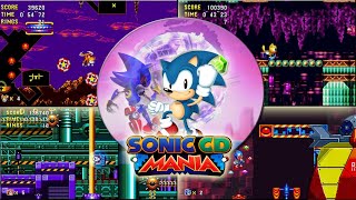 ✪ SONIC CD MANIA 2021 - Full Game - Gameplay + Secrets By CD2 ✪ screenshot 2