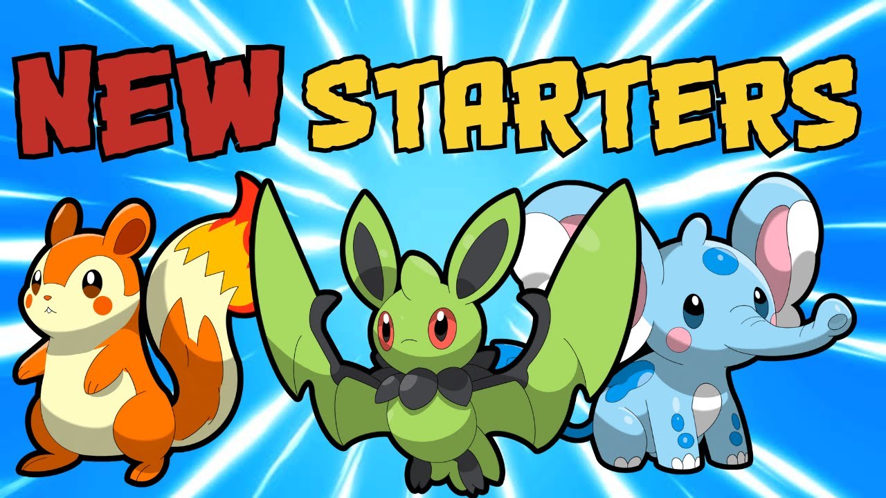 Creating NEW Starter Pokemon for my Fakemon Region! [The Chenet Region ...