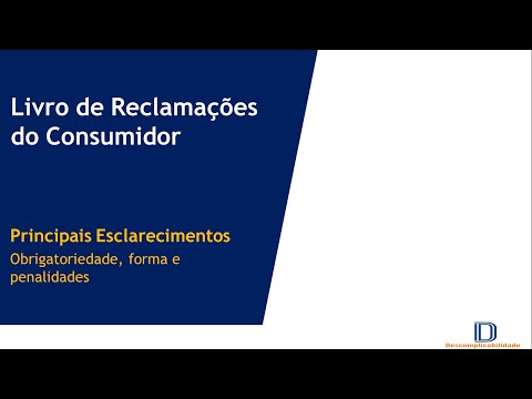 Vídeo: Como Escrever Uma Reclamação De Proteção Ao Consumidor Em