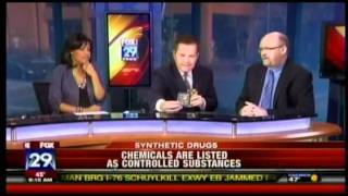 Dangers of Synthetic Drugs, K2, Spice - Dr. Barry Logan of NMS Labs on Fox 29