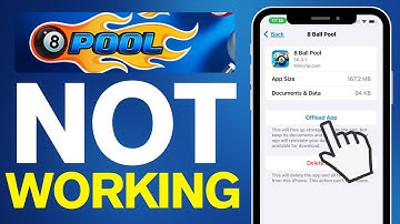 How To Fix 8 Ball Pool App Not Working (2025)