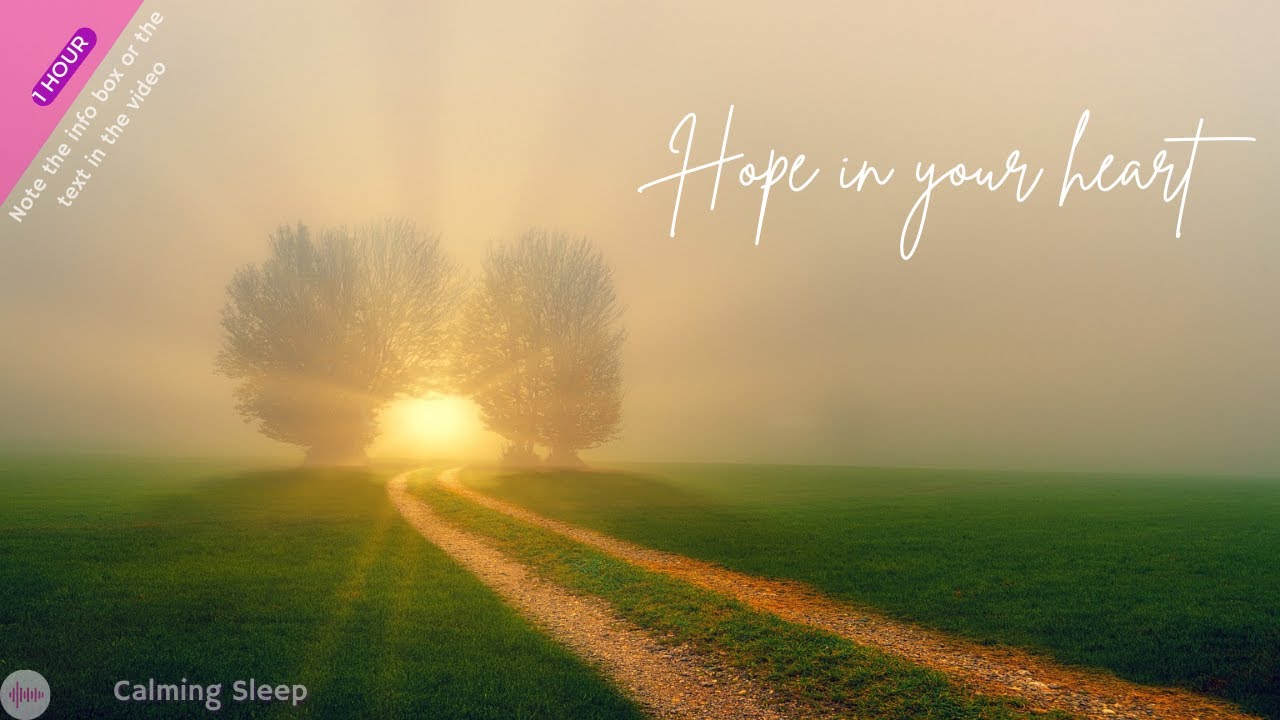 Hope in your heart❤️, hopeful music, piano sound 🎹, relax, stress relief, sleep 😴
