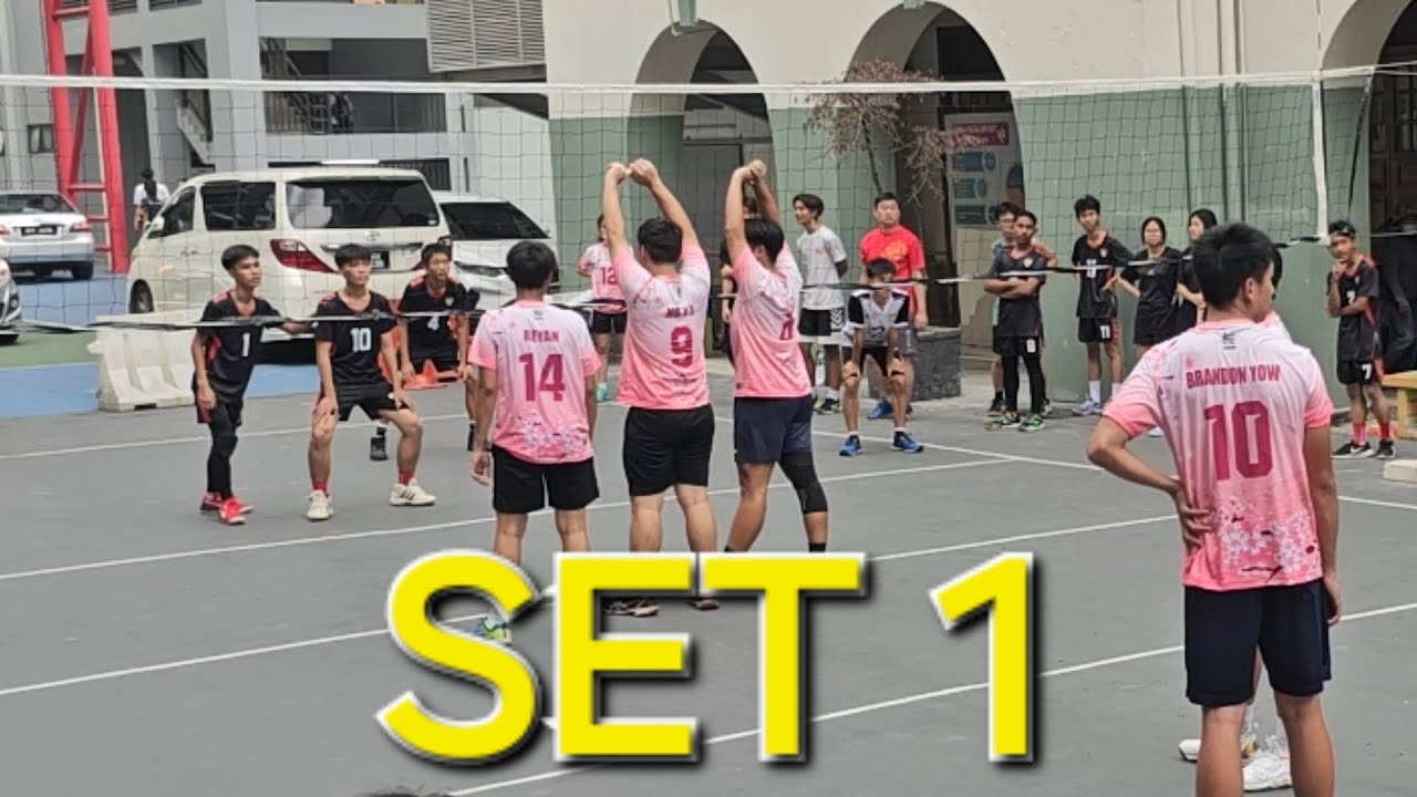 1st Set - SMK Confucian vs SMK Bandar Baru Sri Petaling Volleyball Friendly Match - 23 May 2024