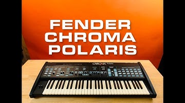 FENDER CHROMA POLARIS - RESTORED BY SYNTH TAILOR ELECTRONICS