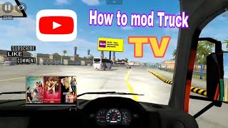 How to Bus Simulator Indonesia |Mod truck add TV|2020|Gaming TV202 screenshot 2