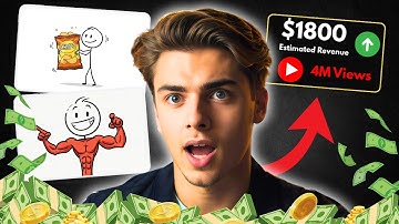 I Created a Viral Stick Figure Animation Video With Free AI Tools (Beginner Friendly) 🔥