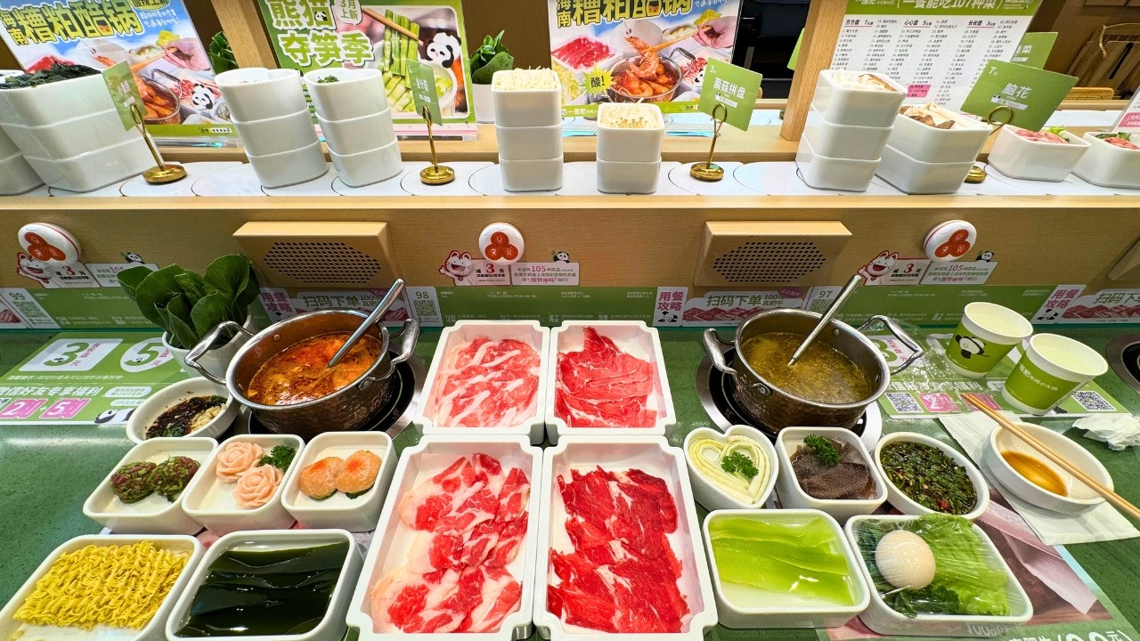 Individual Conveyor Belt Mini Hotpot With Free Gifts