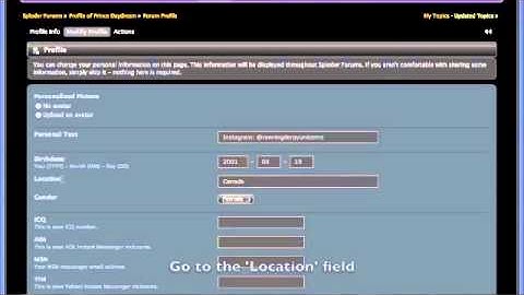 [Sploder How-To] Adding A Background To Your Profile