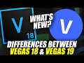 Differences between VEGAS Pro 18 and VEGAS Pro 19 - ALL NEW Features Overview 👨‍🏫#137