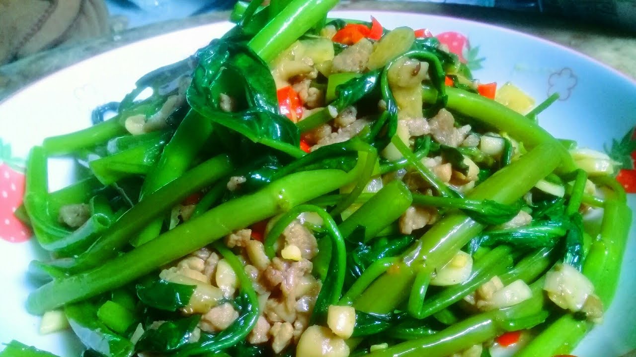 ผัดผักบุ้งให้คงความเขียว กรอบและอร่อย ไม่ต้องปรุงอะไรเยอะรับชมได้เลยครับ