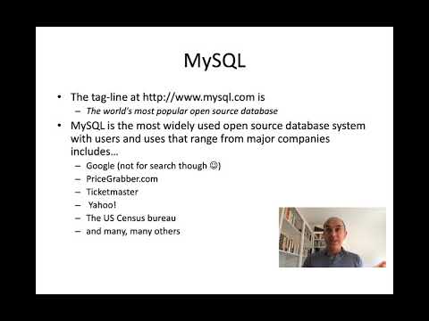 Module # 9 Introduction to MySQL and Connection via PHP - YouTube