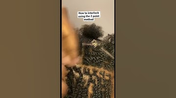 How to interlock #locs #dreadlocks #locjourney #interlocks