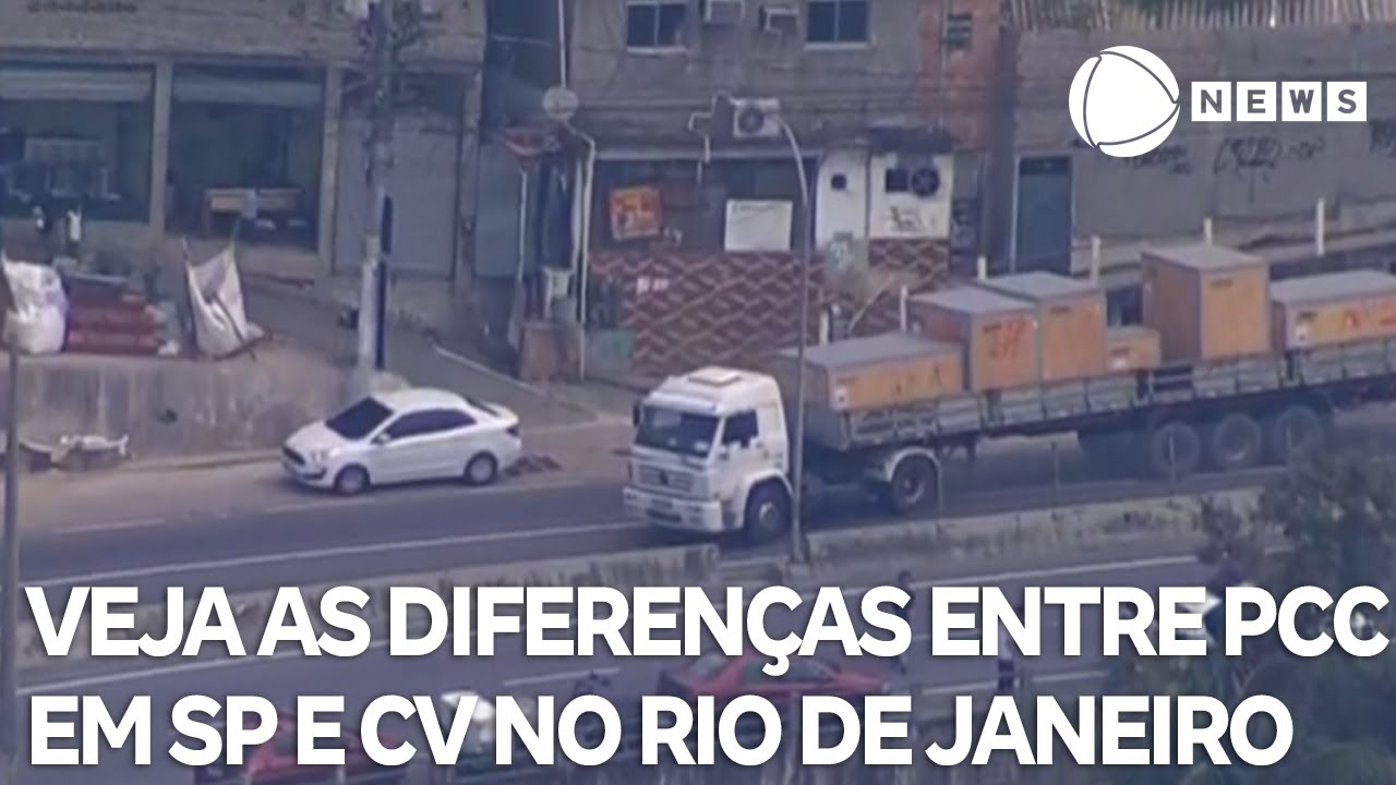 Saiba as diferenças entre o Comando Vermelho no Rio de Janeiro e o PCC em São Paulo
