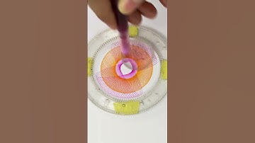 ASMR Spirograph Magic: Mesmerizing Art for Ultimate Relaxation! #art #shorts #spirograph #2024