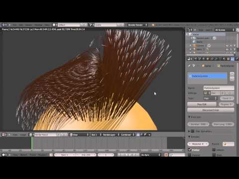 109 -- Blender Partículas Estáticas Fios(2)
