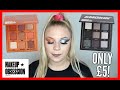 NEW MAKEUP OBSESSION SMOKIN & FEELIN SPICY PALETTES 🖤🧡 | makeupwithalixkate