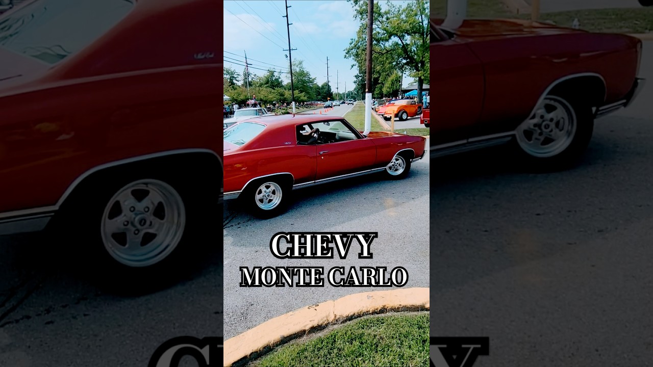 🍒 Cherry 1971 Chevy Monte Carlo | Mike Linings Car Cruise Louisville 