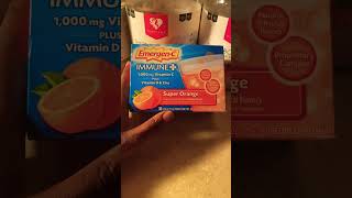 Review:Emergen-c  1000 mg vitamin C plus vitamin D and zinc