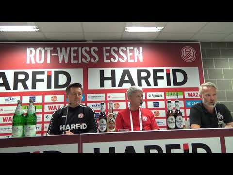 Pressekonferenz Rot-Weiss Essen - 1. FC Köln U21 Teil 1