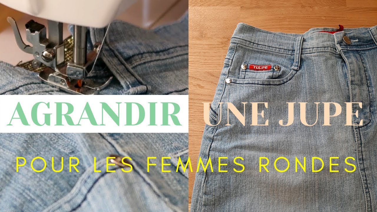 Comment agrandir une jupe trop petite à la taille pour les femmes qui