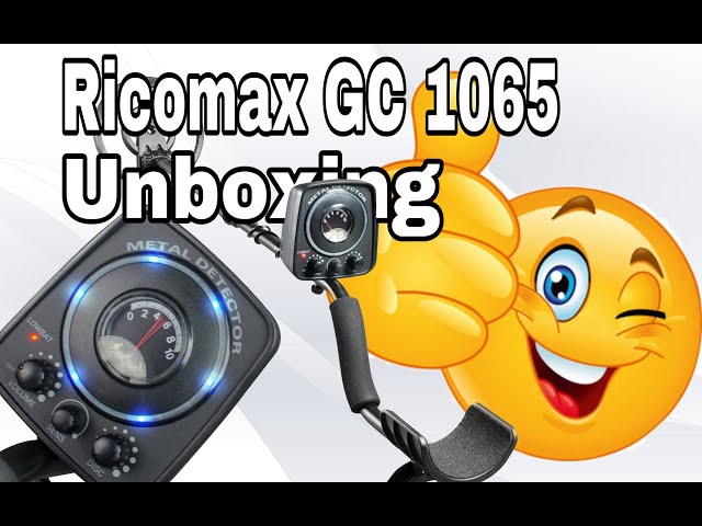 RM Ricomax GC 1065 Beginner Metal Detector Review - YouTube