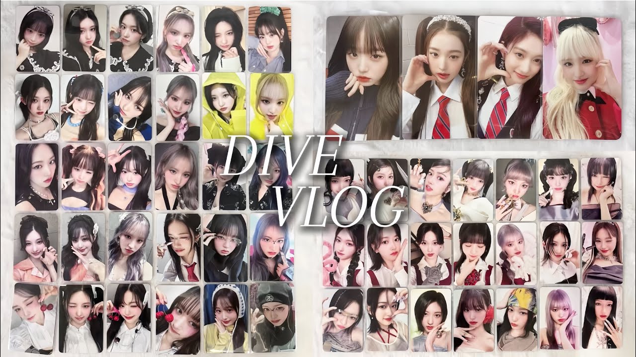[ 다이브로그 #10 ] 아직 끝나지 않은 앨범깡..!😖🩵 | 아이브 | 다이브 | 덕질로그 | 앨범깡| 컴백 | 해야 | 포카 | 미공포 | 럭드 | 포카깡 | 맂프 | 컴백