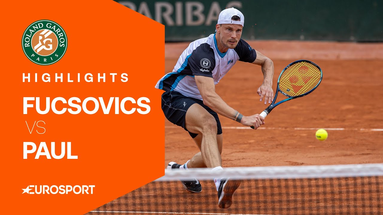 Fucsovics Márton - Tommy Paul | Roland Garros 2025 | 2. forduló