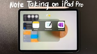 iPad Pro Note Taking tips (Notes vs. GoodNotes vs. OneNote) screenshot 4