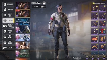 Codm Opening 1CP Oddity Crate I Got Lucky | S9 Cod Mobile