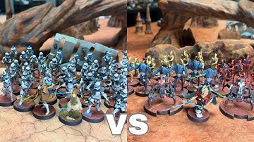 Star Wars Legion Recon/how to play part 2 Episode 9:Republic starter vs CIS starter