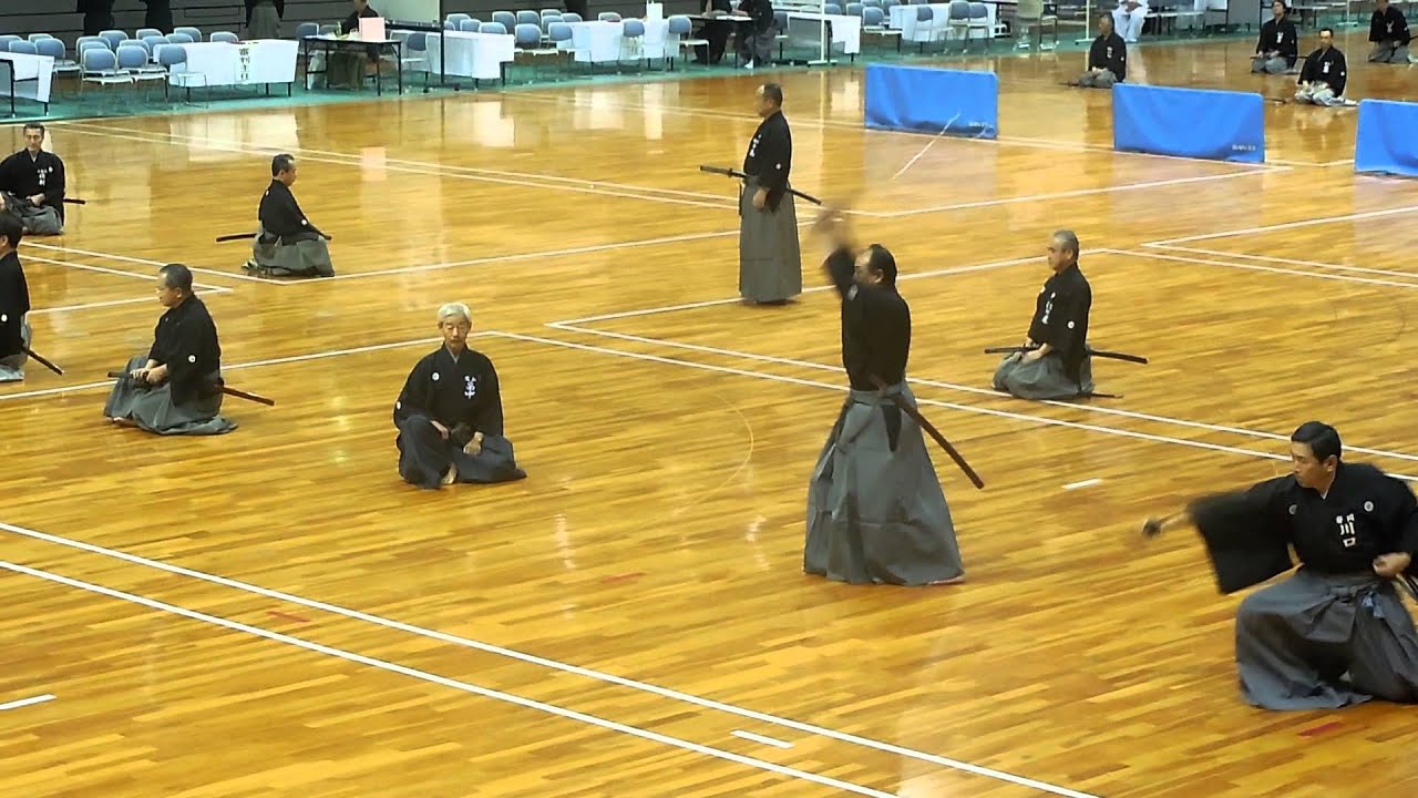 Yamada sensei Hachidan kyoshi Hoki ryu Kyoto