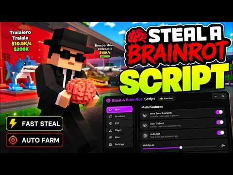 😍 Steal A Brainrot Script NO KEY 2026 — Brainrot Spawner, Desync V3, Anti-Grab, Fast Steal & More! ✅