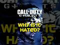 Why is Call of Duty Ghosts SO Hated? || #callofduty #callofdutyghosts
