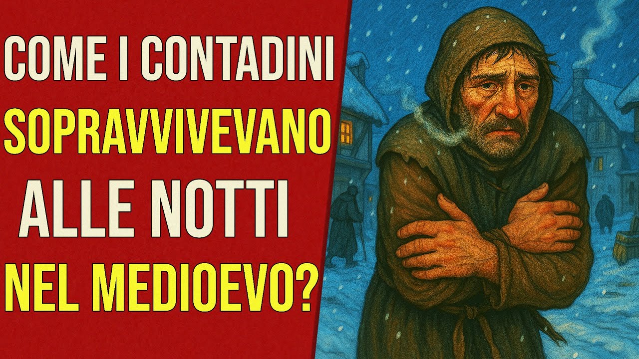 Come i contadini sopravvivevano alle notti PIÙ FREDDE nel medioevo?