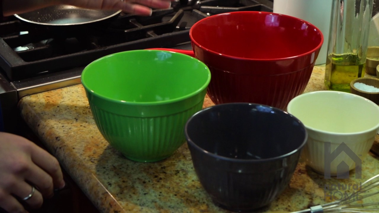 Molded Bamboo® Mixing Bowls YouTube