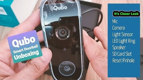Qubo Video Doorbell Unboxing⚡Instant Visitor Video Call on Phone⚡Intruder Alarm⚡Hero group 💥
