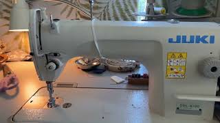 Juki DDL 8700 H Industrial Straight Stitch Sewing Machine, K D table & Servo Motor DIY Review