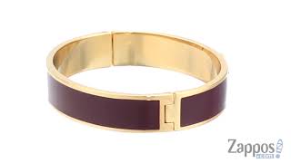 Lauren Ralph Lauren Burgundy Bangle Bracelet Sku 9138138
