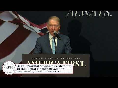 American Leadership in the Digital Finance Revolution - Chairman Paul Atkins - video from SEC