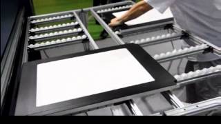 UV Hybrid Printer PR-180 Printing on T-shirt