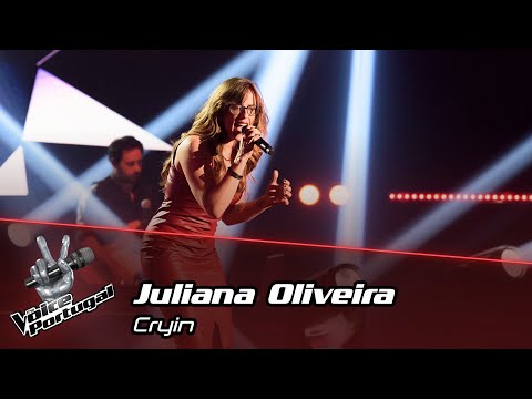 Juliana Oliveira - "Cryin"| Provas Cegas | The Voice Portugal