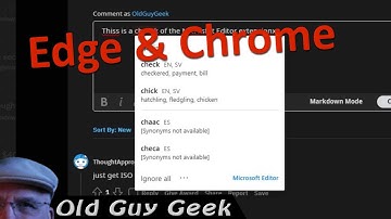 Microsoft Editor - Grammar & Spelling Extension for Edge and Chrome