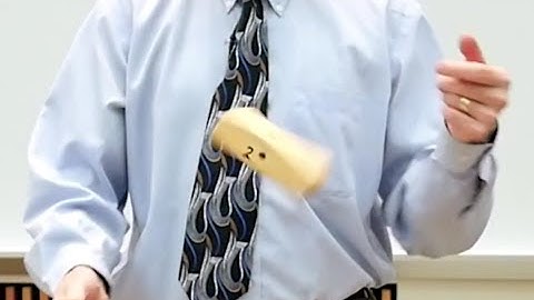 Axes of Rotation Demo: Wood Block