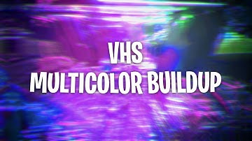 How To Make This VHS Multicolor Buildup Vegas Pro | FortniTian