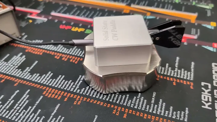 Solid State CW Paddle by 9A5N