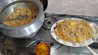 SADA CHICKEN BIRYANI | COOKING AND HOME DECORATION |#viral #video #cook #satisfying #chickenbiryani