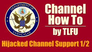 Looking at Hijacked YouTube Channel Support | Part 1