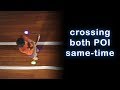 Beginner Poi Spinning Lesson Crossing Poi Same Time