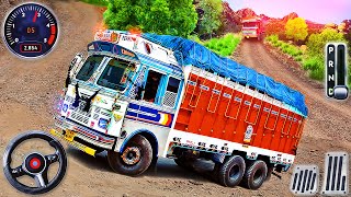 Offroad Indian Truck Drive Simulator - Cargo Heavy Hill Transport Duty Driving - Android GamePlay #2 screenshot 1